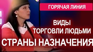 Виды торговли людьми, страны назначения