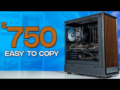 $750 Pure Performance Gaming PC Build Guide