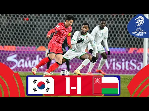 Taegeuk Warriors let victory slip | Korea Republic - Oman | Highlights #AsianQualifiers - Road To 26