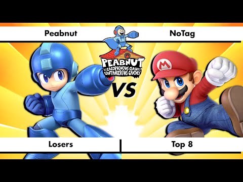 Peabnut C.C.C.C. - Winners Semi Final - Peabnut (Mega Man) vs NoTag (Mario)