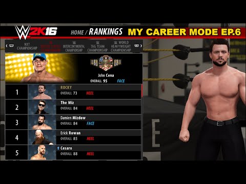 WWE 2K16 My CAREER MODE LIVE - Rocky Authority's Guy WWE 2K16 ||