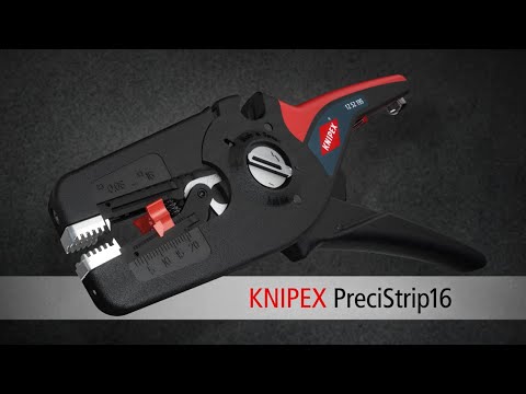 KNIPEX PreciStrip16® Automatic insulation stripper video