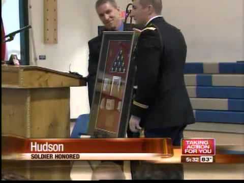 Soldier honored at his namesake school