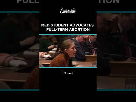 Med Student Advocates Full-Term Abortion