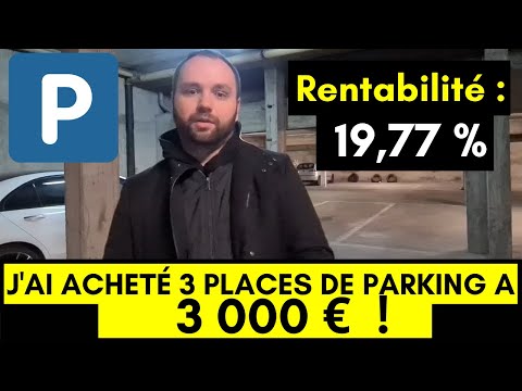 , title : 'J'ai acheté 3 PLACES DE PARKING à 3000€ ! (Visite + Chiffres)'