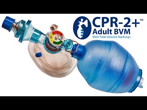Introducing the CPR-2+ Adult BVM with Tidal Volume Markings
