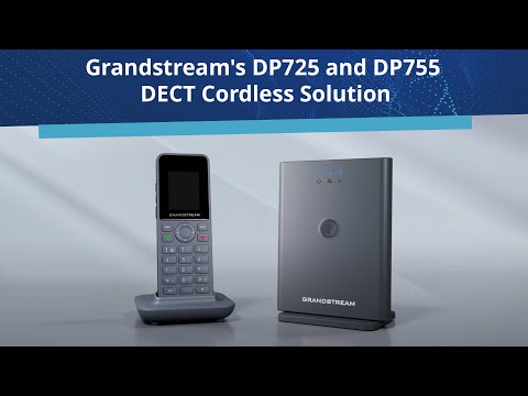 Slide 5 - Grandstream DP725 Dect Phone (video)