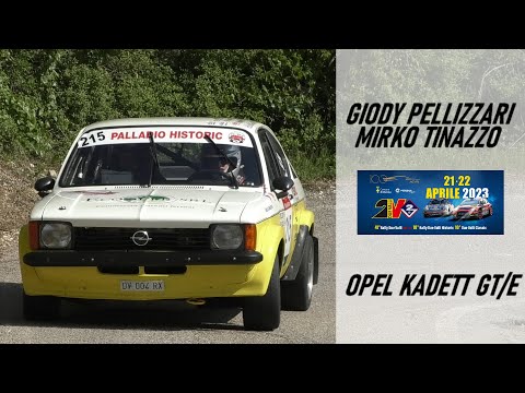 Rally 2 Valli 2023 || Pellizzari-Tinazzo || Opel Kadett GT/e