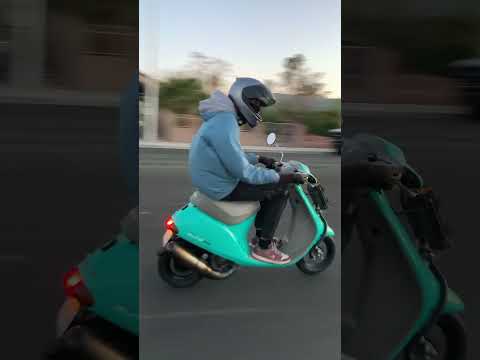 93MPH on SCOOTER