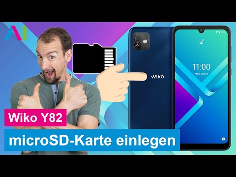Wiko Y82 - microSD-Karte einlegen • 💾 • 📲 • 📈 •