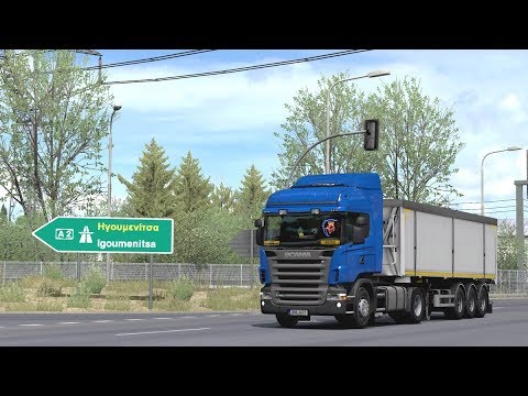 ETS2 Scania R480 Ioannina - Thessaloniki