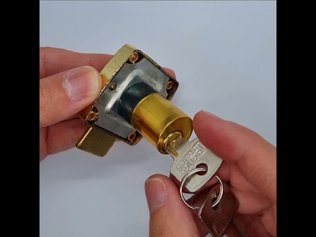 قفل اثاث مربع لسان فوق و تحت