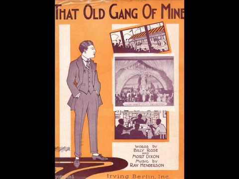 Billy Murray & Ed Smalle - That Old Gang Of Mine 1923