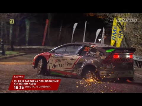 59th Barbórka Rally - National Aces Criterion | Saturday, December 4th, 6:15 PM on TVN TURBO!
