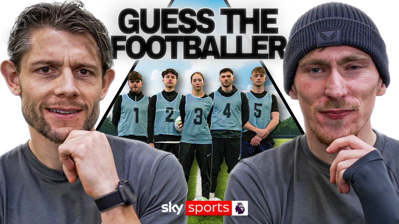 GUESS THE FOOTBALLER with Everton's James Tarkowski & James Garner | Pick The Pro