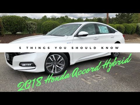 2018 Honda Accord Hybrid | 5 Things You Should Know