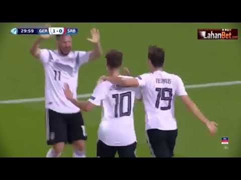 Germany U21 vs Serbia U21 6-1 Euro U21 21/06/2019