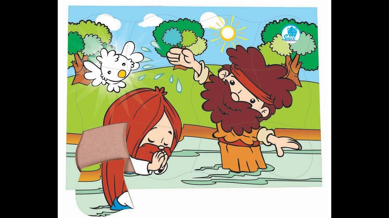 Catequese Infantil em: O Batismo de Jesus