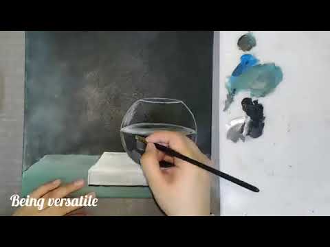 kanch flower painting 💮🌺🌸🌸🌸🌸