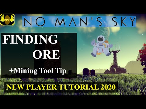 No Man's Sky Finding and Mining Ore - New Player Guide 2020