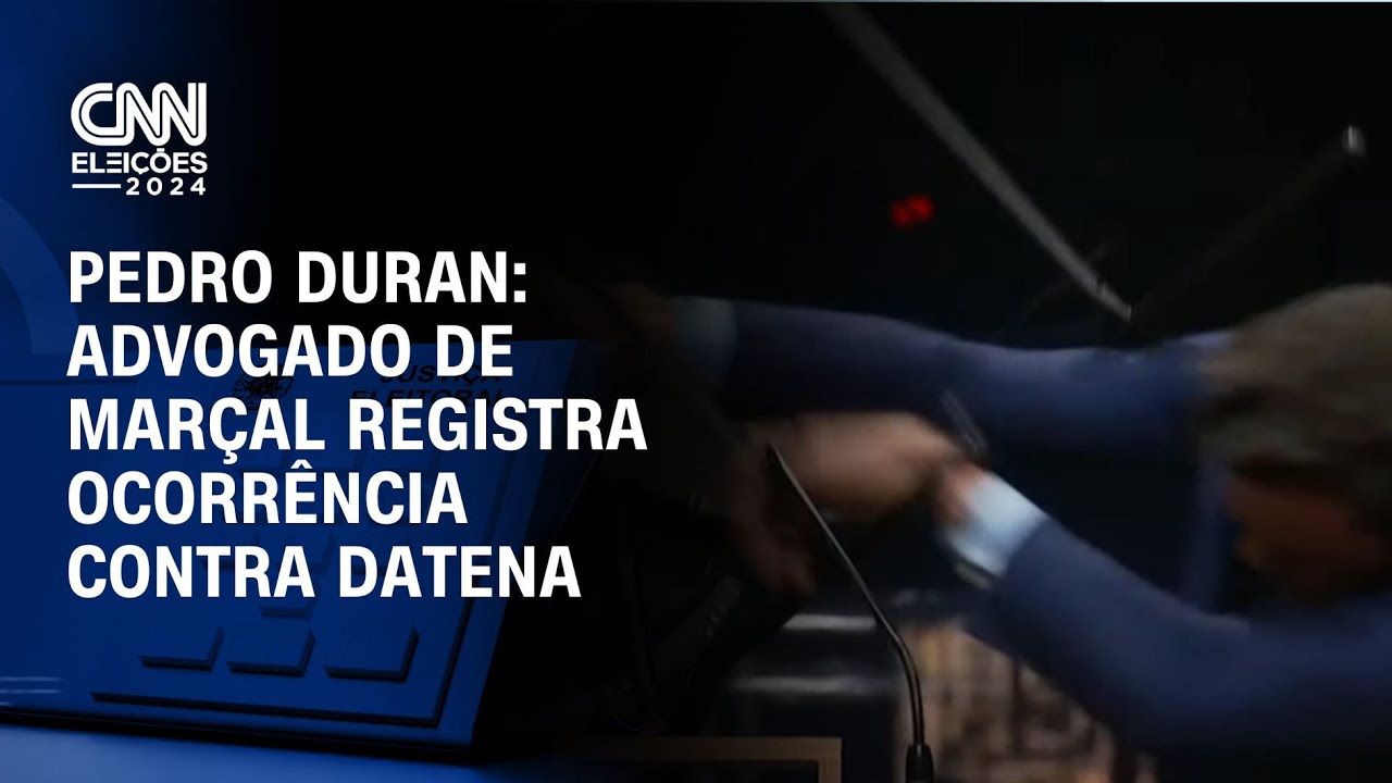 Pedro Duran: Advogado de Marçal registra ocorrência contra Datena | CNN NOVO DIA