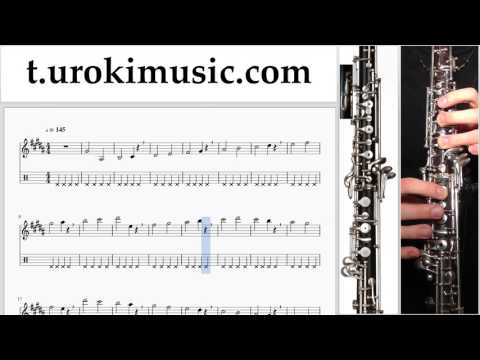 หัดเล่นโอโบ David Guetta, Justin Bieber - 2U ตัวโน๊ต สอนเล่นโอโบ ส่วนที่ 1 การปฏิบัติ บันไดเสียง um