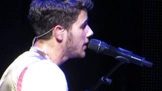 NICK JONAS - Dear God (the first time EVER sung live!) HQ
