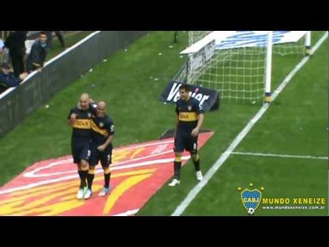 Segundo gol de Santiago Silva /Boca 3 - All Boys 1 /Torneo Inicial 2012