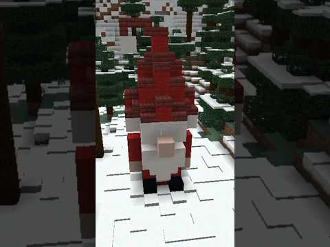 Santa-claus 🎅 minecraft build hack