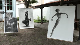 Явор Куманов представи самостоятелна изложба "Пътят към реализма" в Хасково