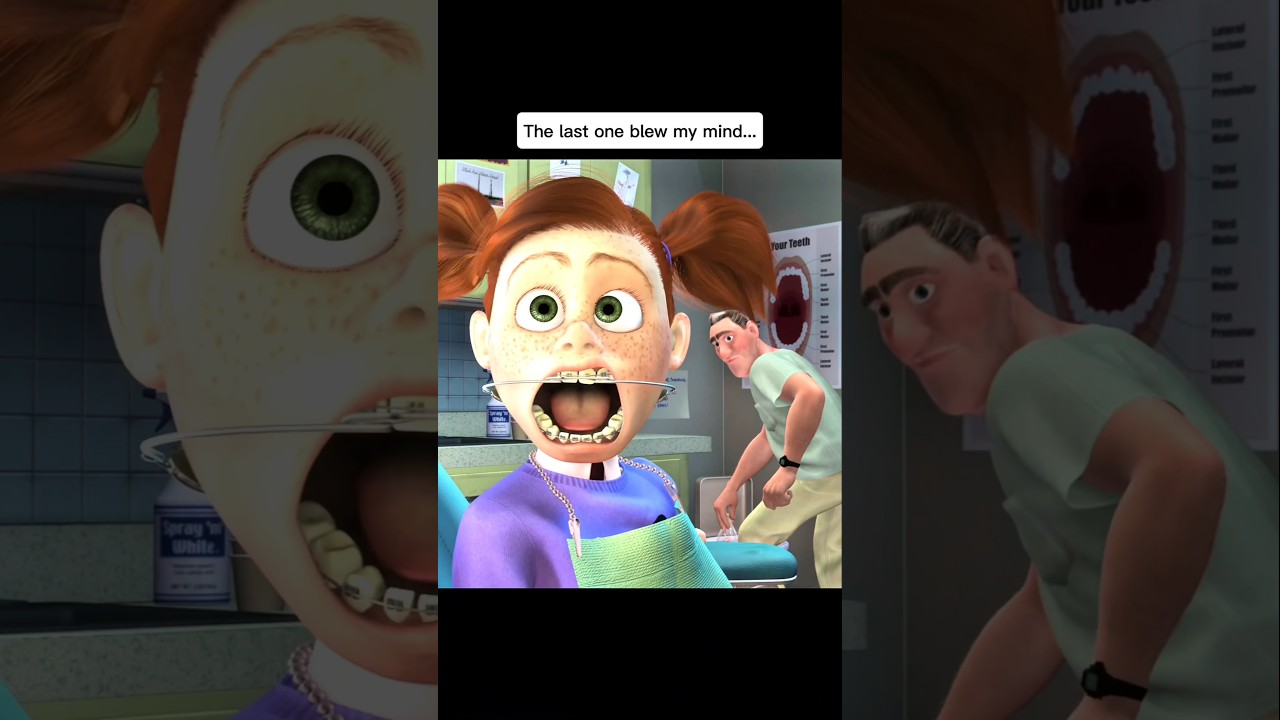 Finding Nemo’s Easter Eggs You Were NEVER Meant to See!😱🤯 #shorts #findingnemo #eastereggs #pixar