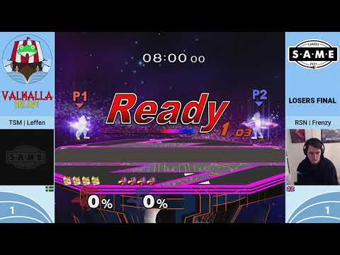 Valhalla Online - RSN | Frenzy Vs. TSM | Leffen - Losers Final - Melee