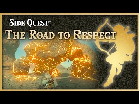 Zelda Breath of the Wild • The Road to Respect • Eldin Side Quest