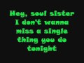 Train - Hey Soul Sister (HQ + With Lyrics) 