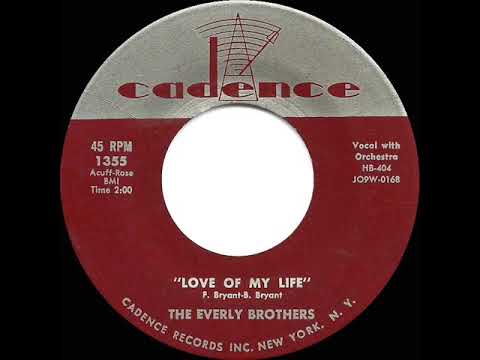 1958 HITS ARCHIVE: Love Of My Life - Everly Brothers