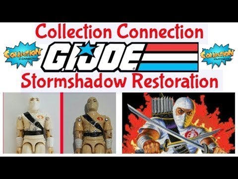 GI Joe 1984 Storm Shadow restoration by Collection Connection