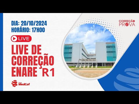Correção ENARE R1 2025 -  Gabarito Prova de residência médica ENARE 2025 R1 Acesso Direto