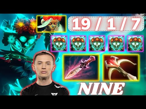 🔥 NINE Muerta Midlane Highlights 🔥 48K DMG DEALT 19 KILLS & Rotation - Dota 2
