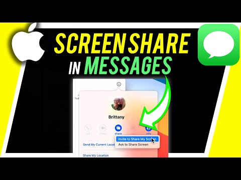 Cómo compartir tu pantalla usando Mensajes en Mac