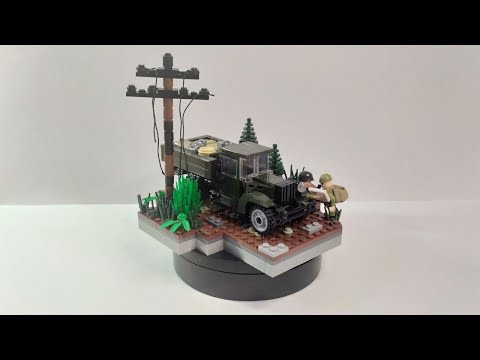 ГАЗ-АА Легендарная Полуторка из LEGO! Обзор самоделки