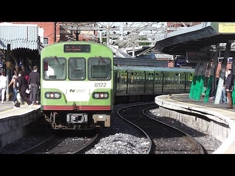 8100 Class Dart Train number 8122 - Connolly Station, Dublin