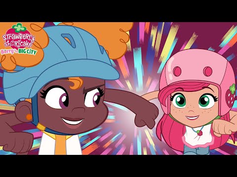 Strawberry Shortcake 🍓 Roller Skate Rivalry!! 🍓 Berry in the Big City 🍓 Cartoons for Kids - Kids TV Series, Kingdom Kids Zone - Strawberry Shortcake - WildBrain