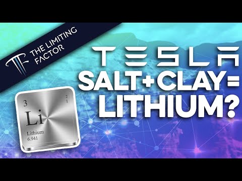 #13 How Salt + Clay Lithium Extraction fits with Tesla's Lithium Strategy
