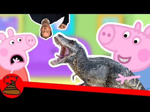 Schorsch Töpfert Ein Dinosaurierglas | Peppa Wutz YTK | Mistgabel