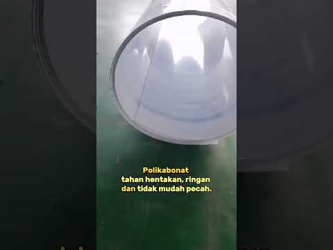 Ujian Ketahanan Hentakan pada JCM Polycarbonate.
