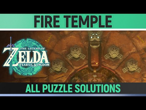 Zelda: Tears of the Kingdom - Fire Temple Walkthrough - All 5 Locks - Yunobo of Goron City
