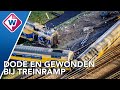 Enorme ravage na dodelijk treinongeluk Voorschoten