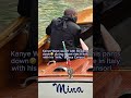 Kanye West Caught Pants Down During A Boat Ride In Italy With His Wife Bianca Censori ️