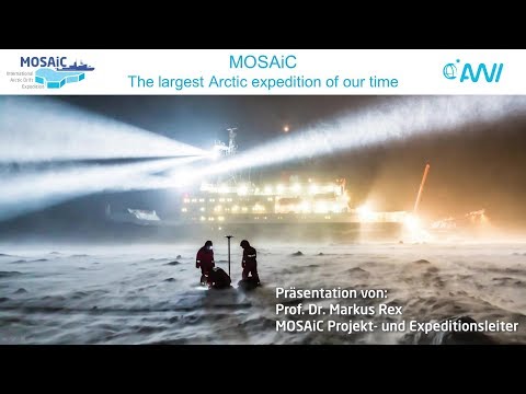 MOSAiC präsentiert von Expeditionsleiter Prof. Dr. Markus Rex