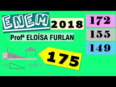 #ENEM2018   Questão 175   Prova Amarela